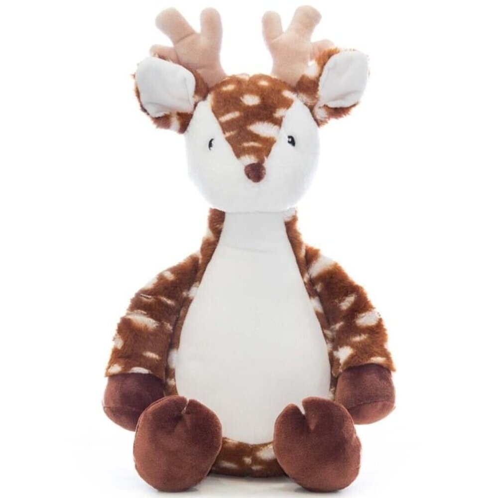Reindeer Stuffed Animal‎ - Snowflake - Christmas Plush - Deer Plushie - Ages 0+